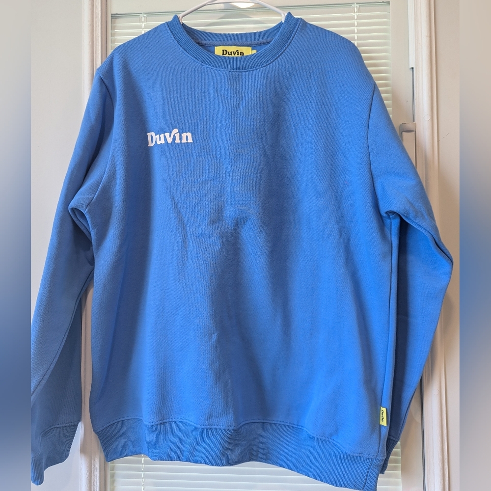 Duvin Ski Babes Crew Sweater BLUE Large Unisex